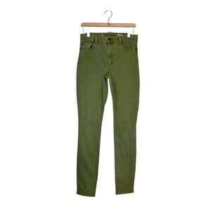 GAP 1969 Womens 30 Regular Green Skinny Jean